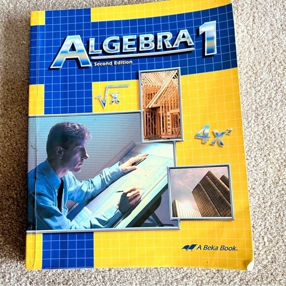 Abeka Algebra 1 Student/Teacher Curriculum Set of 6 - Picture 2 of 7